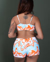 3-Piece Swimsuit Set with Mesh Robe