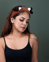 Soft Reindeer Facial Band