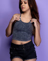 Racer Crop Top