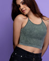 Racer Crop Top