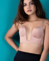 Deep-Cut Plunge Bra
