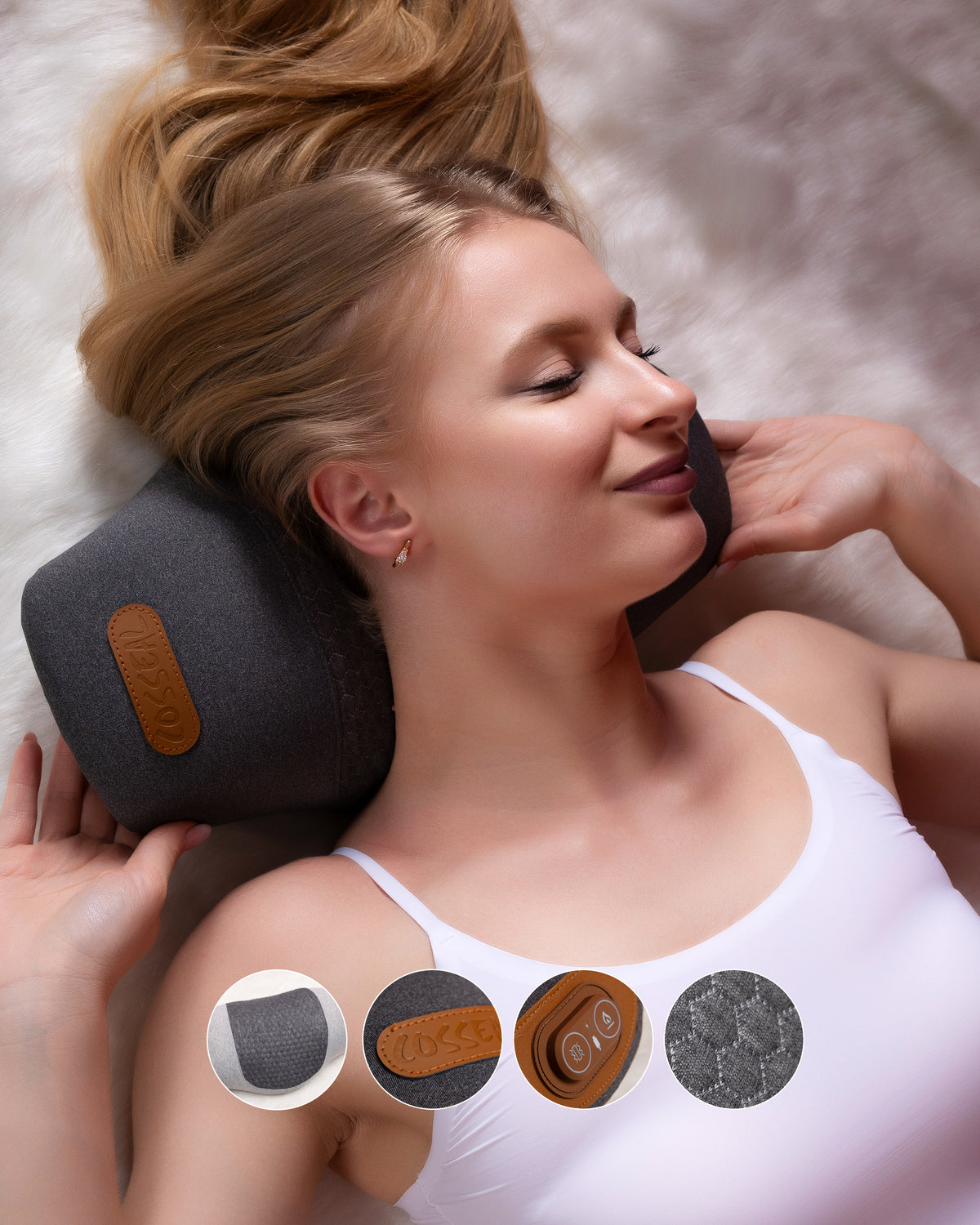 Massaging Neck Pillow 