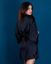Satin Lace Robe