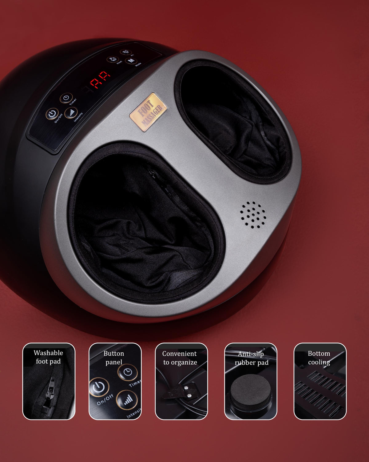 Electric foot massager