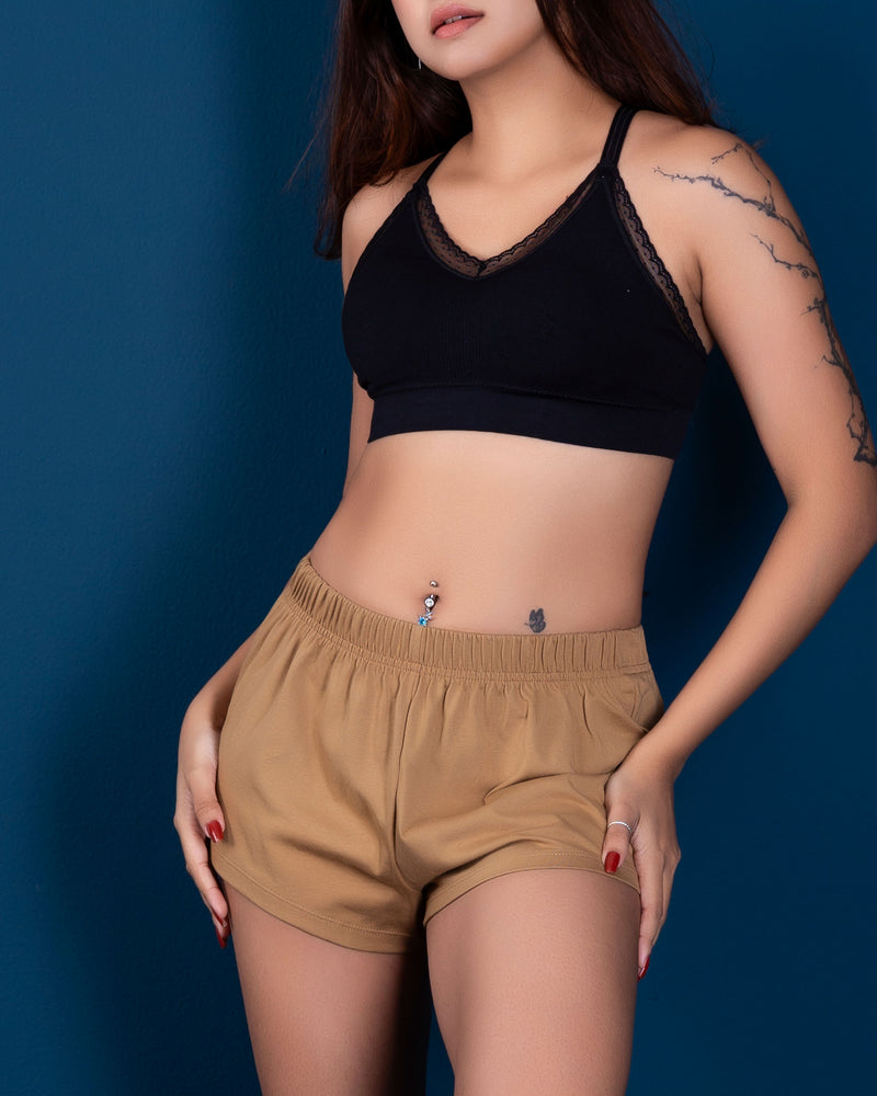 Cotton Lounge Shorts
