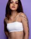 Trim Lace Bandeau Bra