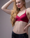 Non wired non padded cotton bra