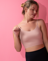 Seamless Bonded Crop Top